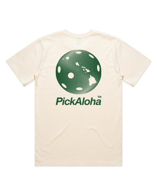Cream & Green Hybrid T-Shirt