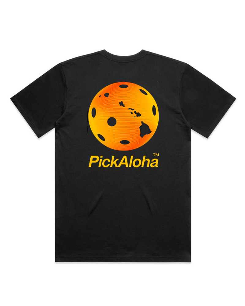 Black & Mango Hybrid T-Shirt