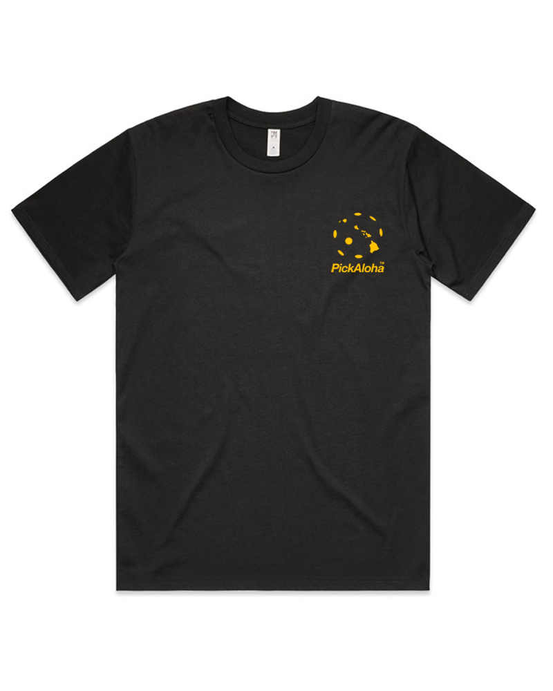 Black & Mango Hybrid T-Shirt